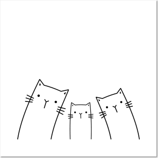 Cat Family love Cats Gift Idea Posters and Art